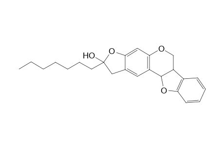 Heptyl oroxylopterocarpan