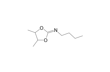 (trs)-4,5-dimethyl-N-butyl1,3-dioxolan-2-imine
