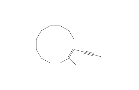 Cyclododecene, 1-methyl-2-(1-propynyl)-, (E)-