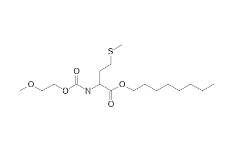 L-Methionine, N-(2-methoxyethoxycarbonyl)-, octyl ester