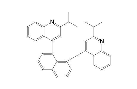 1,8-Bis(2-isopropyl-4-quinolyl)naphthalene