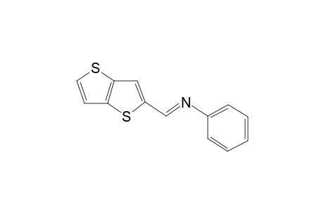 Thieno[3,2-b]thiophene, 2-(phenyliminomethyl)-