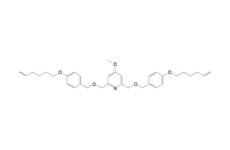 2,6-Bis[4-(hex-5-enyloxy)phenylmethyloxymethyl]-4-methoxypyridine