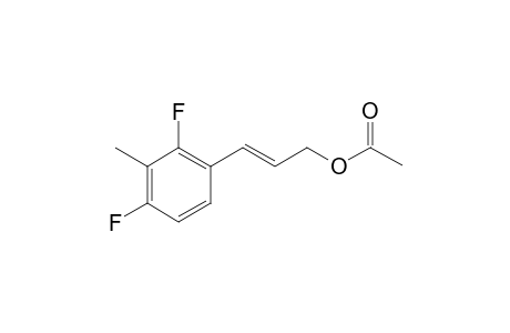 (E)-3-(2,4-difluoro-3-methylphenyl)allyl acetate