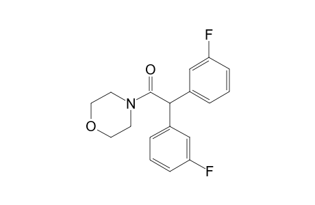 Bis[.alpha.-(3-fluorophenyl)]acetylmorpholinamide