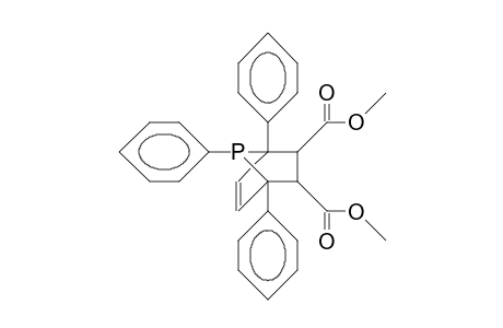 Dimethyl 1,4,syn-7-triphenyl-7-phospha-bicyclo(2.2.1)hept-5-ene-2,3-dicarboxylate