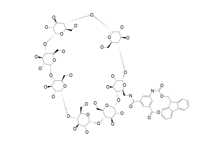 6-[5-(9H-FLUOREN-9-YL-METHOXYCARBONYLAMINO)-ISOPHTHALATE]-AMIDO-6-DEOXY-BETA-CYCLODEXTRINE