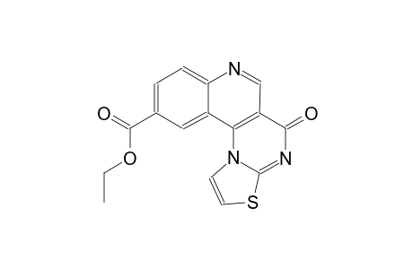 5H-thiazolo[2',3':2,3]pyrimido[5,4-c]quinoline-10-carboxylic acid, 5-oxo-, ethyl ester