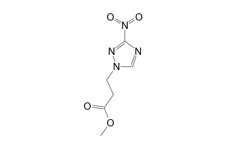 METHYL-3-(3-NITRO-1H-1,2,4-TRIAZOL-1-YL)-PROPANOATE