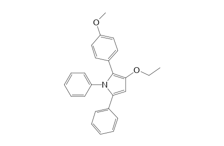 3-Ethoxy-2-(p-methoxyphenyl)-1,5-diphenylpyrrole