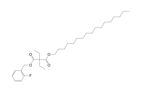 Diethylmalonic acid, 2-fluorobenzyl heptadecyl ester