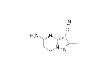 5-amino-6,7-dihydro-2-methylpyrazolo[1,5-a]pyrimidine-3-carbonitrile