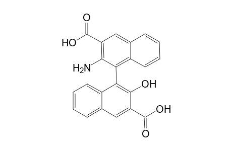 2-Amino-2'-hydroxy-1,1'-dinaphthyl-3,3'-dicarboxylicc acid