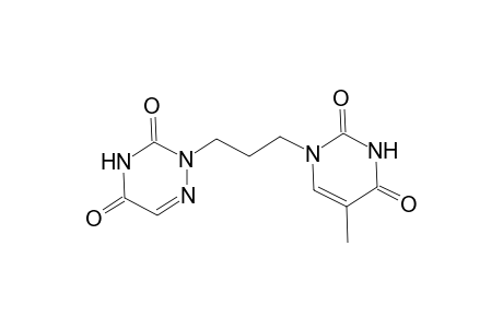 2-[3-(5-Methyl-2,4-dioxo-3,4-dihydro-1(2H)-pyrimidinyl)propyl]-1,2,4-triazine-3,5(2H,4H)-dione
