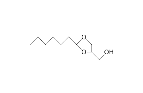 1,3-Dioxolane-4-methanol, 2-hexyl-