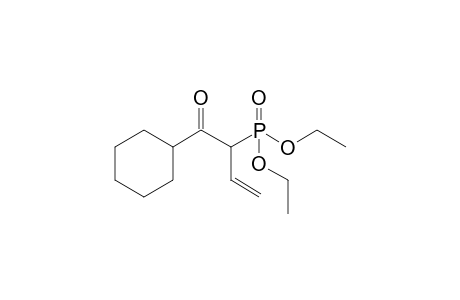 3-[(Cyclohexyl)carbonyl]-3-(diethylphosphonyl)prop-1-ene