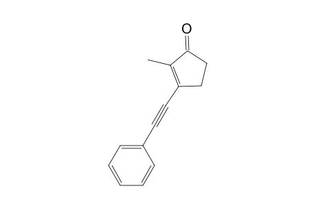 2-Methyl-3-(phenylethynyl)cyclopent-2-en-1-one