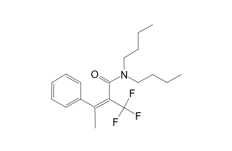 N,N-Dibutyl-(E)-3-phenyl-2-(trifluoromethyl)-2-butenamide