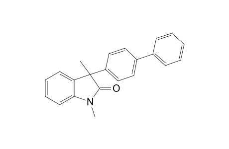 3-(Biphenyl-4-yl)-1,3-dimethylindolin-2-one