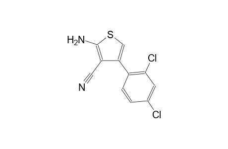 2-amino-4-(2,4-dichlorophenyl)-3-thiophenecarbonitrile