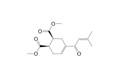 4-Cyclohexene-1,2-dicarboxylic acid, 4-(3-methyl-1-oxo-2-butenyl)-, dimethyl ester, cis-