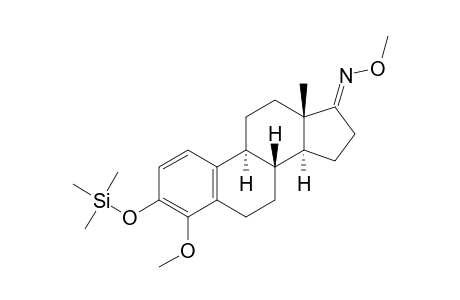 3-[(TRIMETHYLSILYL)OXY]-ESTRA-1,3,5(10)-TRIENE-4-OL-17-ONE-4-METHYL ETHER-17-(O-METHYLOXIME)