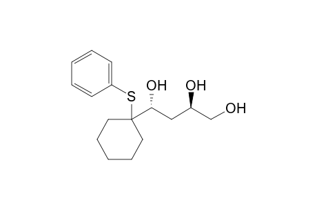 (2R,4R)-4-(1-phenylsulfanylcyclohexyl)butane-1,2,4-triol