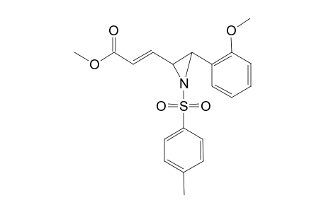 Methyl (2E)-5-(2-methoxyphenyl)-4,5-[(4-methylphenyl)sulfonylimino]pent-2-enoate
