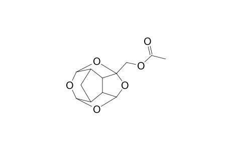 1-Acetoxymethyl-2,4,6,13-tetraoxapentacyclo[5.5.1.0(3,11).0(5,9).0(8,12)]tridecane