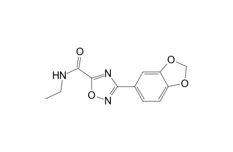 1,2,4-Oxadiazole-5-carboxamide, 3-(1,3-benzodioxol-5-yl)-N-ethyl-