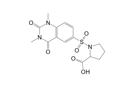 proline, 1-[(1,2,3,4-tetrahydro-1,3-dimethyl-2,4-dioxo-6-quinazolinyl)sulfonyl]-