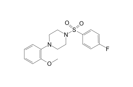 2-(4-[(4-Fluorophenyl)sulfonyl]-1-piperazinyl)phenyl methyl ether