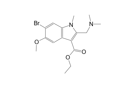 ethyl 6-bromo-2-[(dimethylamino)methyl]-5-methoxy-1-methyl-1H-indole-3-carboxylate