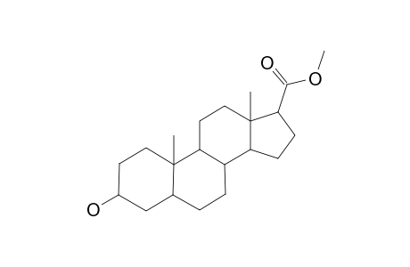 Androstane-17-carboxylic acid, 3-hydroxy-, methyl ester, (3.beta.,5.beta.,17.beta.)-