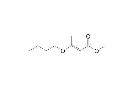2-Butenoic acid, 3-butoxy-, methyl ester