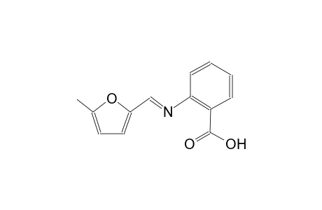2-{[(E)-(5-methyl-2-furyl)methylidene]amino}benzoic acid