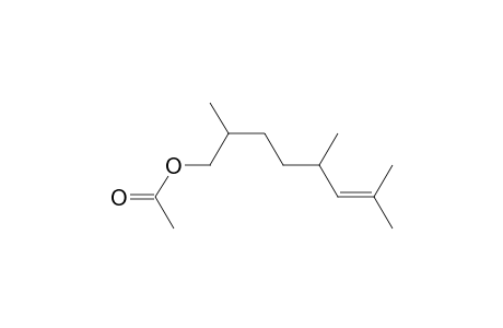 2,5,7-Trimethyl-6-octen-1-yl acetate