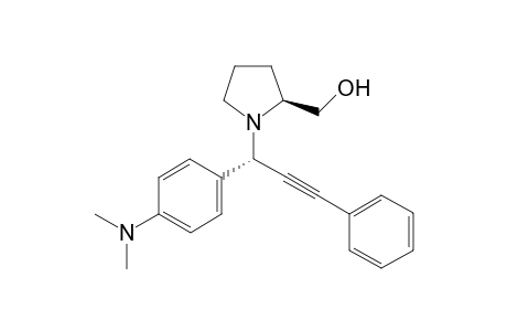 ((S)-1-((S)-1-(4-(dimethylamino)phenyl)-3-phenylprop-2-ynyl)pyrrolidin-2-yl)methanol