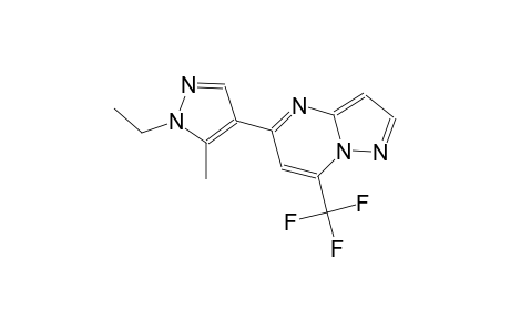 5-(1-ethyl-5-methyl-1H-pyrazol-4-yl)-7-(trifluoromethyl)pyrazolo[1,5-a]pyrimidine