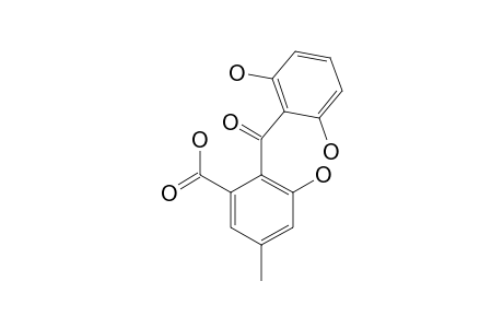 MONODICTYPHENONE;2-(2,6-DIHYDROXYBENZOYL)-3-HYDROXY-5-METHYLBENZOIC_ACID