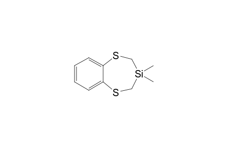3,3-Dimethyl-2,4-dihydro-1,5,3-benzodithiasilepin