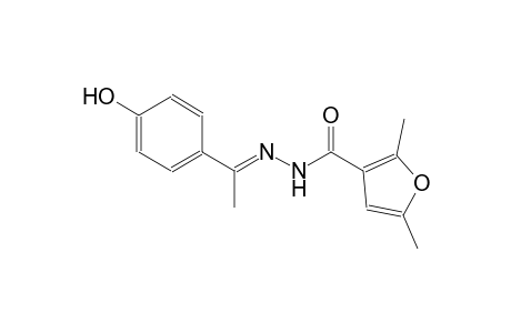 3-furancarboxylic acid, 2,5-dimethyl-, 2-[(E)-1-(4-hydroxyphenyl)ethylidene]hydrazide
