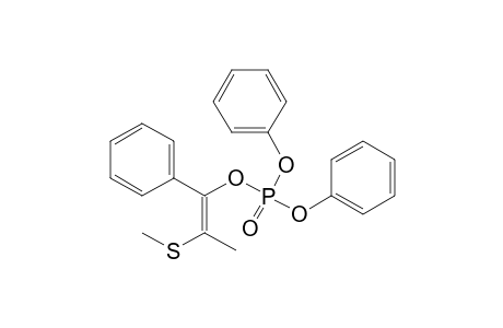 2-Methylthio-1-phenyl-1-propenyl Diphenyl Phosphate
