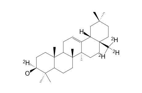 [3,28,28,28-(2)H(4)]-BETA-AMYRIN