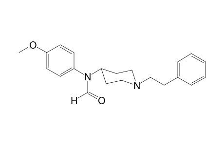 N-(4-Methoxyphenyl)-N-(1-(2-phenylethyl)-4-piperidyl)formamide