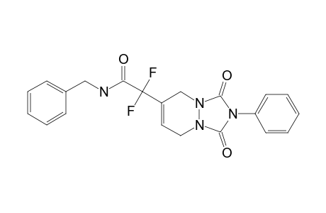 N-BENZYL-2-(1,3-DIOXO-2-PHENYL-2,3,5,8-TETRAHYDRO-1H-[1,2,4]-TRIAZOLO-[1,2A]-PYRIDAZIN-6-YL)-2,2-DIFLUOROACETAMIDE