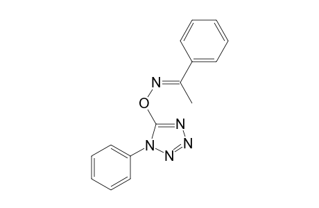1-Phenylethanone o-(1-phenyl-1H-tetraazol-5-yl)oxime