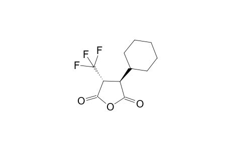 E-2-Cyclohexy;-2-(trifluoromethyl) succinic anhydride