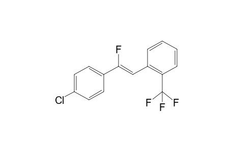 1-[2-(4-Chlorophenyl)-2-fluorovinyl]-2-(trifluoromethyl)benzene