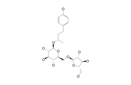 (2R)-4-(4-HYDROXYPHENYL)-2-BUTANOL-2-O-ALPHA-L-ARABINOFURANOSYL-(1->6)-BETA-D-GLUCOPYRANOSIDE